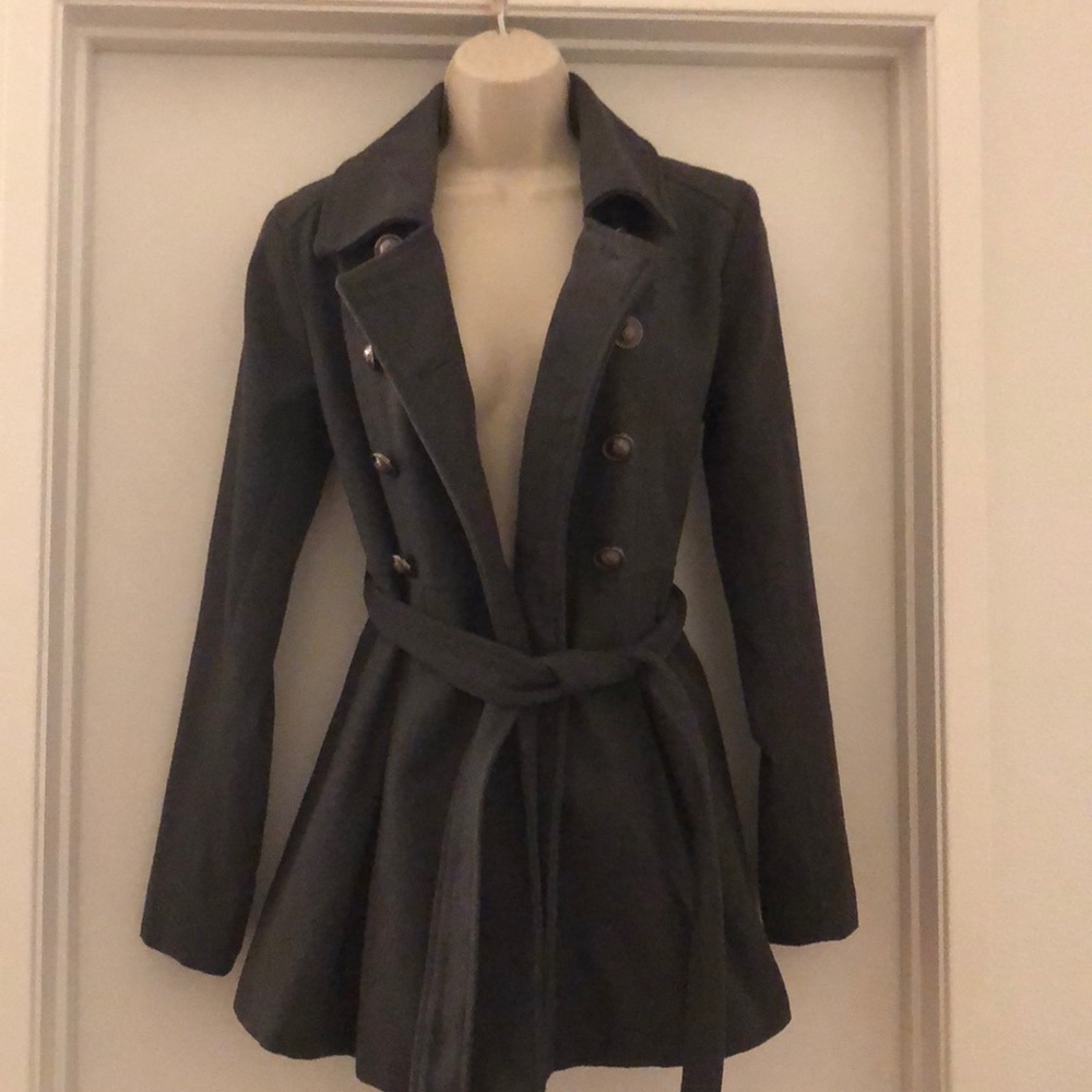 Iris Basic Gray Coat Size S - image 1